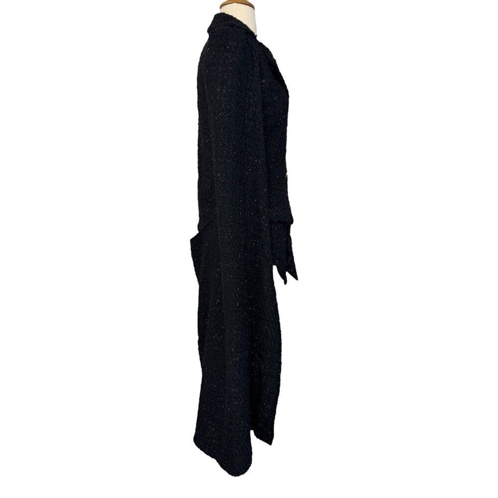 Spirit Halloween CRUELLA DE VIL De Vil Cape Jacket Vest Glitter Woven Dramatic S - Picture 7 of 12